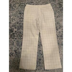 New JOIE $248 Dicra Crop Tweed Trousers Women’s Pants In Porcelain Sz 6